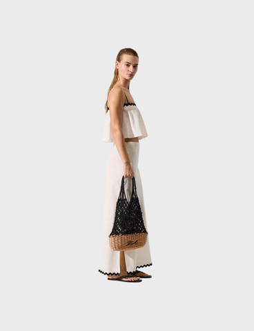 Сумка с органайзером KARL LAGERFELD K/Signature Makrame Beach Bag