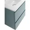 BelBagno KRAFT 39-500/390-2C-SO-AO База под раковину подвесная с фрезерованными ручками по всей длине фасада с 2 выкатн. ящ.,Голубой Мат.,500x395x500
