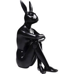 Фигура декоративная Gangster Rabbit «Кролик-гангстер», Чёрный