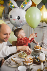 Сет гелиевых шаров Пасхальный Кролик