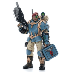 Коллекционная фигурка Warhammer 40K Astra Militarum Tempestus Scions Command Squad 55th Kappic Eagles Medic