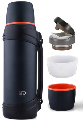Картинка термос Dkadi KD938-2 Blue - 8