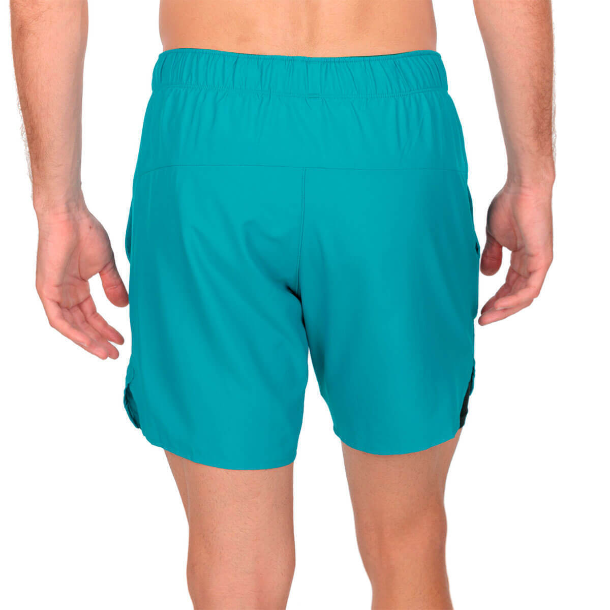 Mizuno Core 7.5 2 In 1 Short шорты для бега мужские голубые (Распродажа) - 4