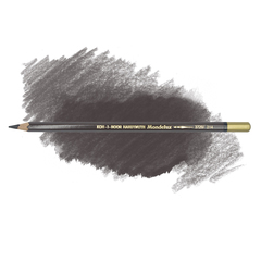 Карандаш художественный акварельный KOH-I-NOOR МОНДЕЛУС 3720, цвет 214 земля коричневый темный