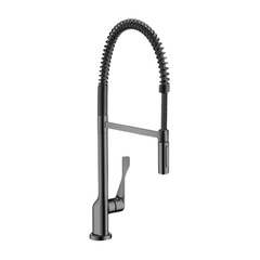 Axor Citterio 39840340 Смеситель для кухни , цвет шлифованный черный хром фото