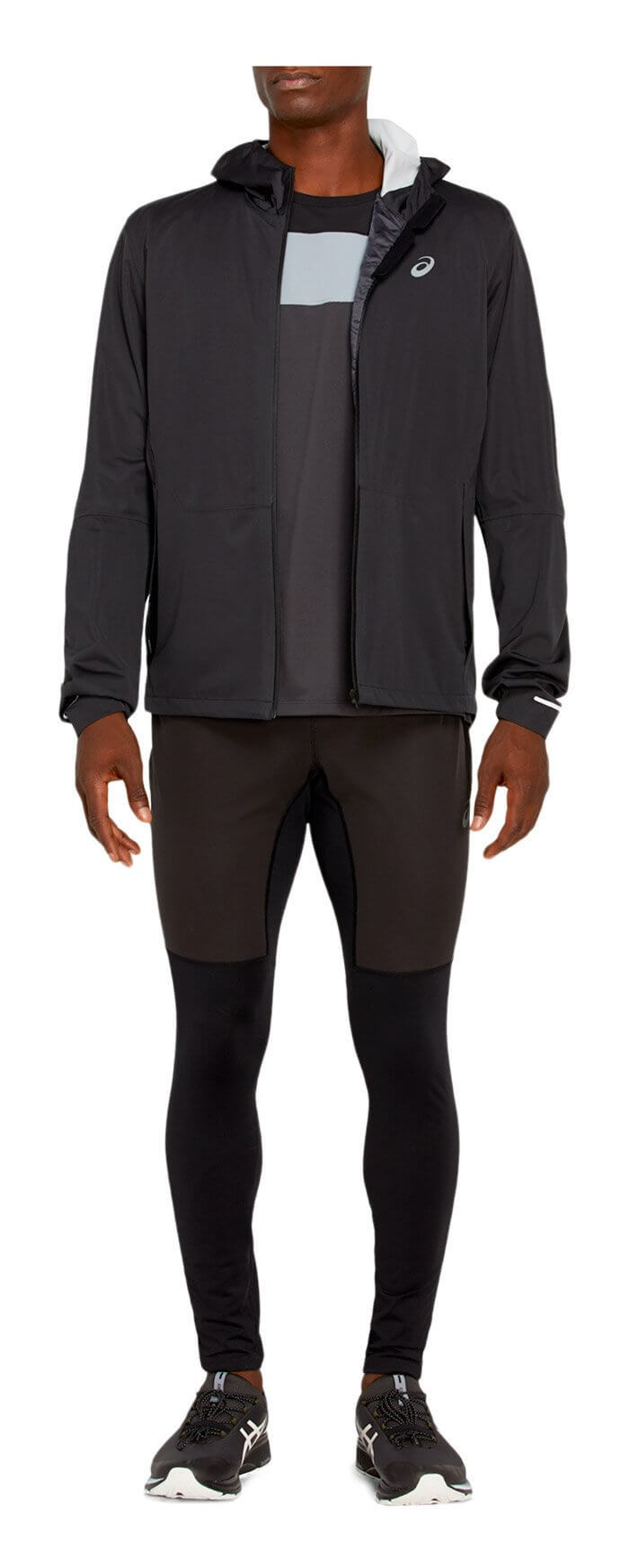 Asics Windblock Tight утепленные тайтсы мужские - 4