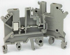 UKJ-2.5V/5.08X24E - (011487), Клемма винтовая на Din рейку с штекерным подключением и индикацией, 24В