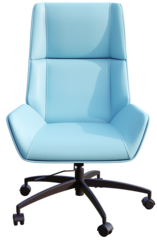 Кресло руководителя Авиатор Light Blue