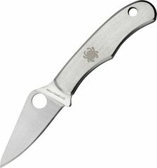 Фото Нож складной Spyderco Bug C133P, сталь 3Cr13, рукоять нержавеющая сталь