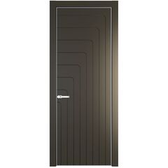 Межкомнатная дверь эмаль Profil Doors 10PE перламутр бронза глухая