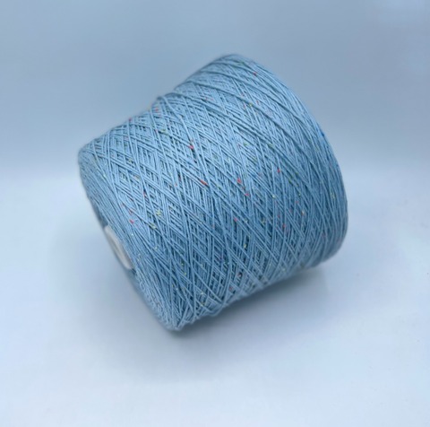 Luxury Selection by Ri.Go (пр.Италия), art-Madras tweed, 300м/100гр. 98%Хлопок, 2%Вискоза , цвет-Голубой,твидовый(1521), арт-34998
