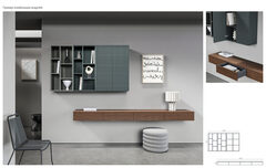 Тумба подвесная ML071