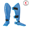 Защита голени Green Hill Contact 3D inject foam MF Синий