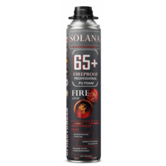 Пена Профессиональная Огнеупорная Solana 65 PRO 870мл