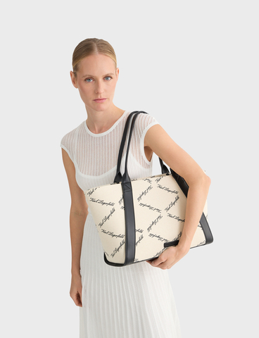 Сумка KARL LAGERFELD K/Ville Md Tote Emb Canvas