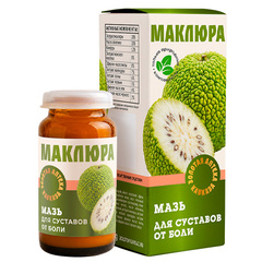 Мазь «Для суставов от боли» Маклюра ТМ Золотая Аптека Кавказа