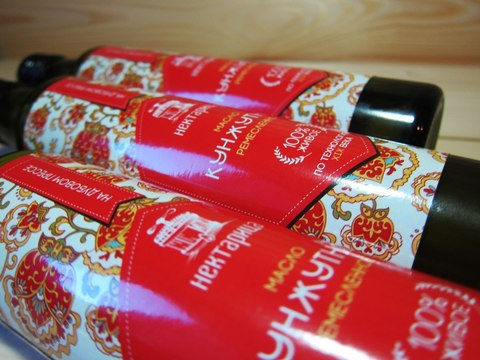 Сыродавленное масло белого кунжута
