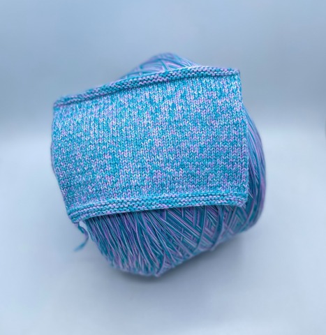 (Авторская смотка) Fullonica SNC для Missoni (пр.Италия),art-FNW0014, 250м(смотка в 12 нитей)/100гр. 100% меринос , цвет-Сказочное озеро, арт-33149