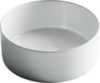 Ceramica Nova Element CN6032 Умывальник чаша накладная круглая, 35.8x35.8, цвет: белый