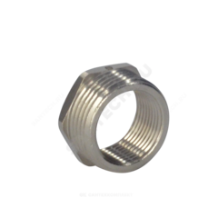 Футорка латунь никель Ду 25х15 (1"х1/2") НР/ВР SantechSystems