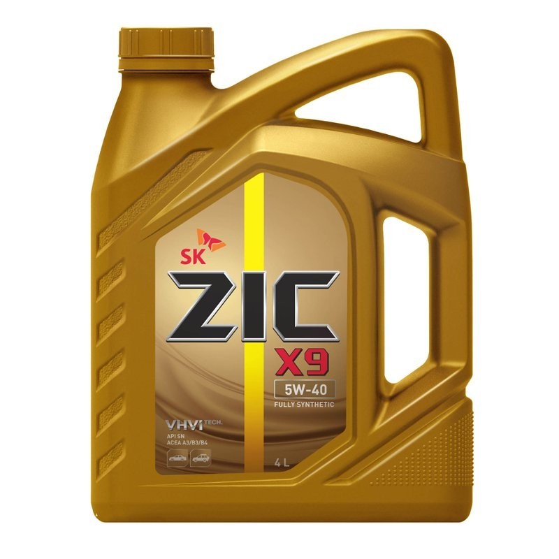 ZIC X9 5W-40 - Синтетическое моторное масло (4л)