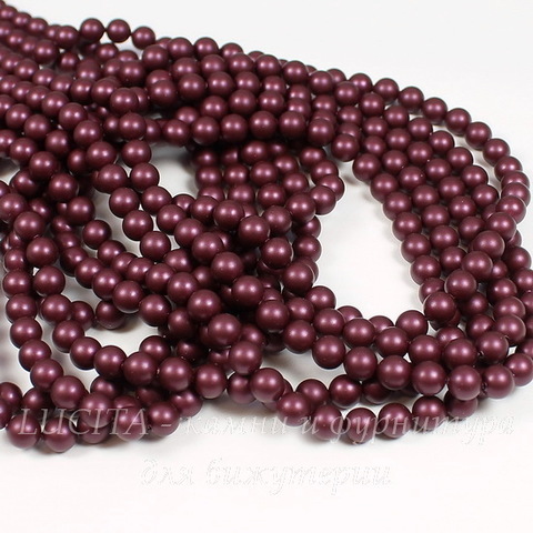 5810 Хрустальный жемчуг Сваровски Crystal Elderberry круглый 6 мм, 5 шт