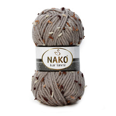 Kar Tanesi Nako (20% шерсть, 65% пр. акрил, 10% полиамид, 5% полиэстер, 100гр/100м)