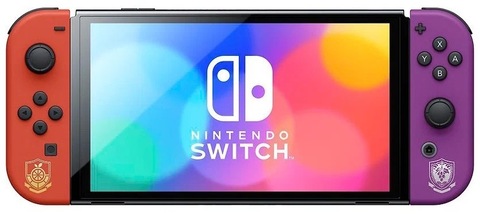 Игровая приставка Nintendo Switch OLED 64 ГБ Pokemon Scarlet & Violet Edition