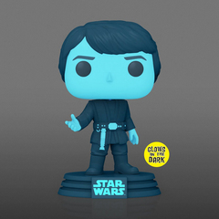 Funko POP! Star Wars: Holographic Luke Skywalker (GW)(Exc) (615)
