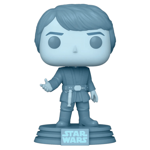 Funko POP! Star Wars: Holographic Luke Skywalker (GW)(Exc) (615)