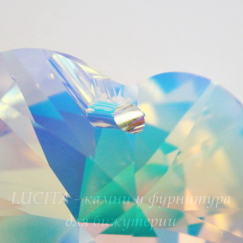 6228 Подвеска Сваровски Сердечко Crystal AB (40 мм) ()