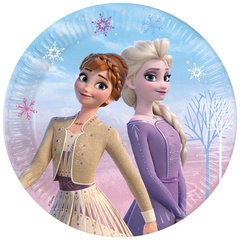 Тарелки, бумажные, Frozen Дух ветра, 23 см, 8 шт.
