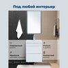 Aquanet 348175 Тумба с раковиной Слим 50 2 ящ. цв.белый сатин (348175)