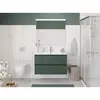 BelBagno UNO-1000-2C-SO-VO База под раковину подвесная с фрезерованными ручками по всей длине фасада с двумя выкатн. ящ., Еловый Матовый, 1000x455x608