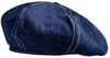 Картинка берет Skully Wear S-46 dark blue - 1