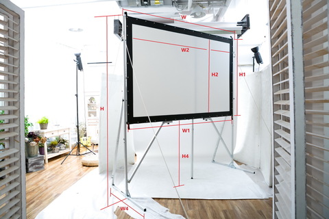 Мобильный проекционный экран Viewscreen Fast Fold 120" 16:9 (FAF-16902) — фото 4