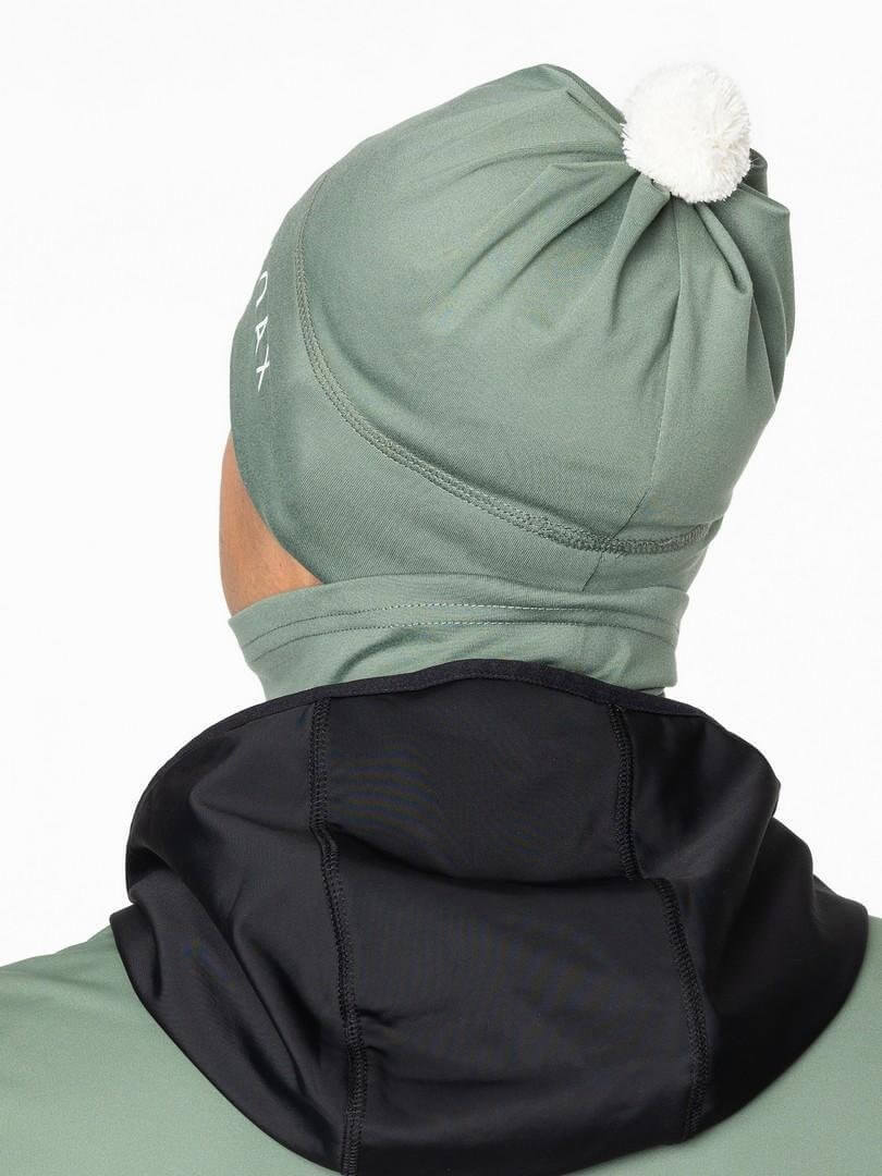 Лыжная шапка Moax Tauri Stretch унисекс зеленая - 3