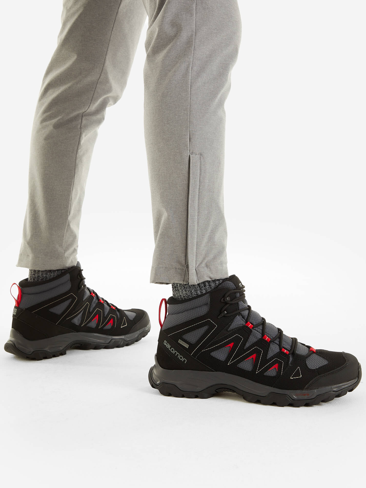 Мужские ботинки Salomon Lyngen Mid GoreTex черные - 6