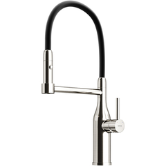 Sancos Pride SC4011BNG Смеситель для кухни с гибким изливом, цвет: нержавеющая сталь фото
