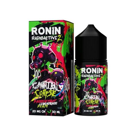 Жидкость RONIN Radioactive V2 2% Salt 30 ml - Маракуйя Лемонграсс Персик