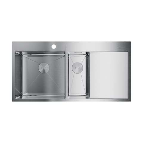 Omoikiri Akisame 100-2-IN-L 4973544 Мойка кухонная нерж. сталь/нержавеющая сталь