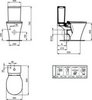 Ideal Standard Connect Air E009701 Чаша унитаза напольного под бачок