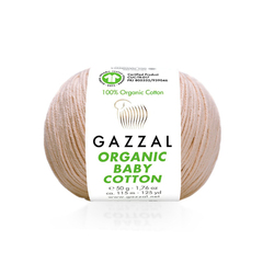 Gazzal Organic Baby Cotton 442 (Чайная роза)
