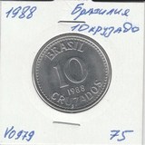 V0979 1988 Бразилия 10 крузадо V0979 1988 Бразилия 10 крузадо
