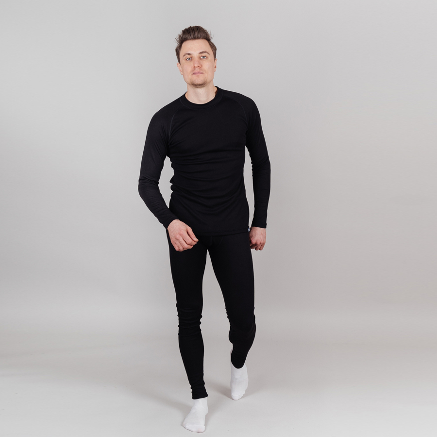Мужской комплект термобелья Nordski Warm black