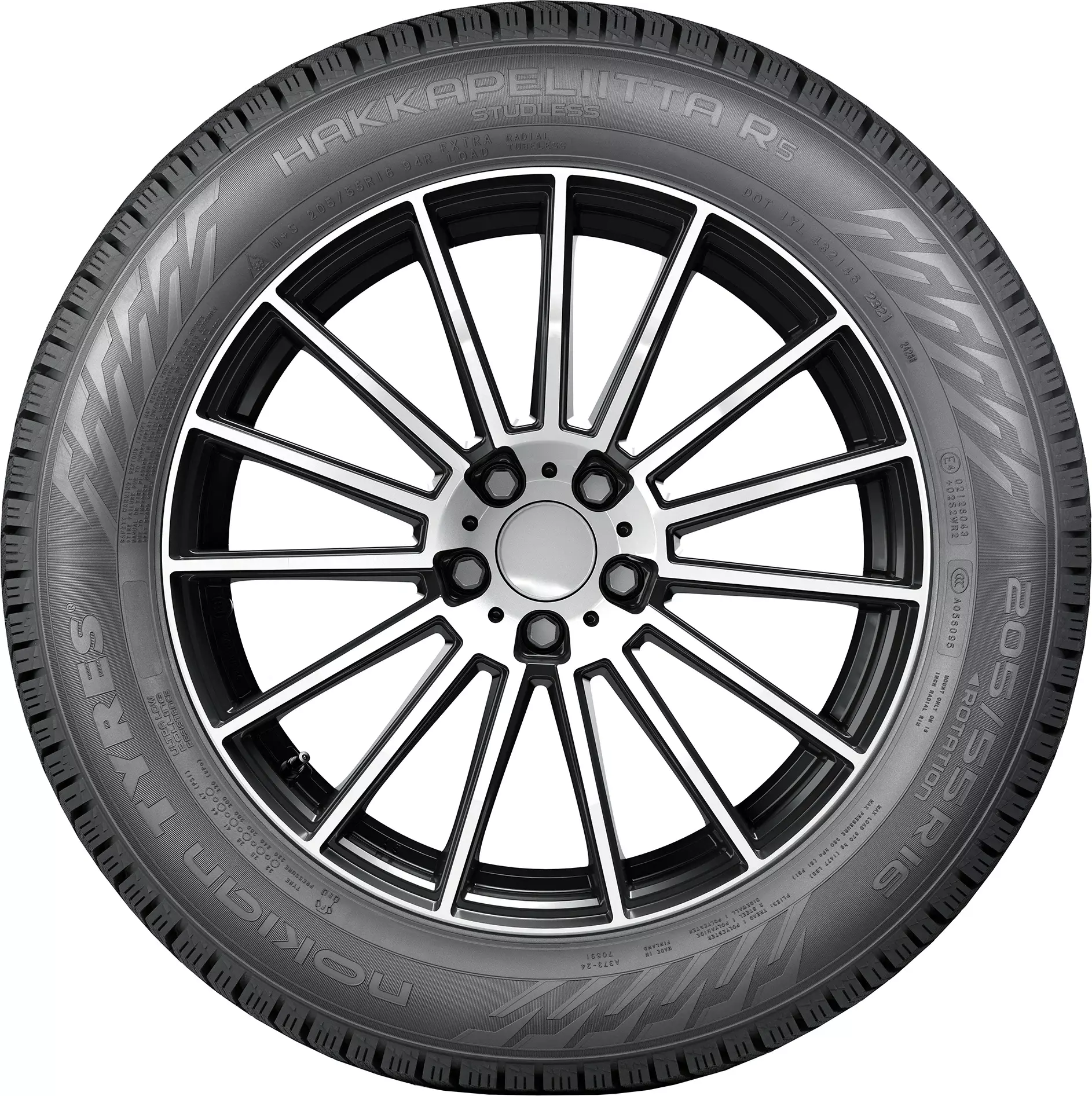 Шина Nokian Tyres Hakkapeliitta R5 96R XL R16 205/60 зимняя