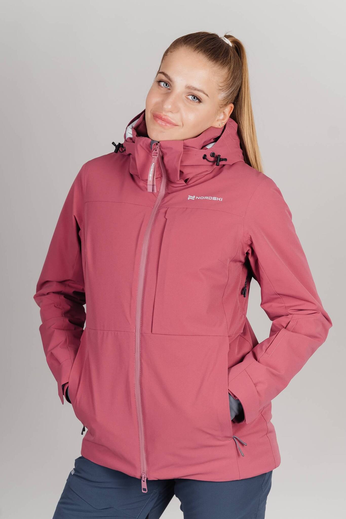 Женская горнолыжная куртка Nordski Prime deco rose