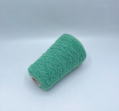 Pool trend (пр.Италия),art-BabyB4 400м/100гр, 80% бэби альпака, 20% полиамид, цвет-Разбеленно-зеленый на черной основе(330/731) , арт-36833