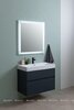 Aquanet 312889 Тумба с раковиной Aquanet Бруклин 85 цв. антрацит матовый (312889)
