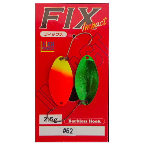 Блесна колеблющаяся FOREST FIX IMPACT 2.5g цвет #52 (РЕПЛИКА)